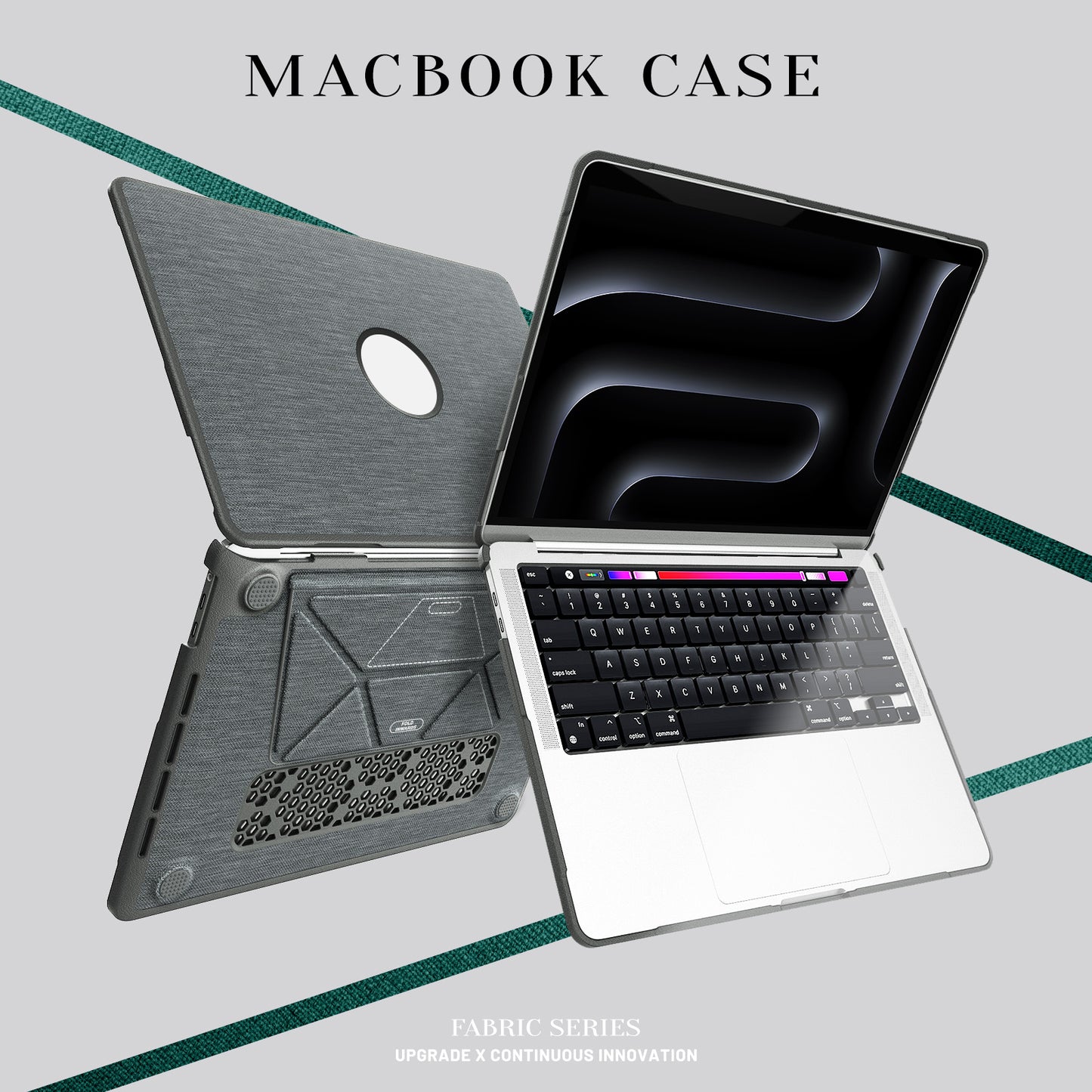 unique-foldable-stand-macbook-pro-13-3-a1989-case-fabric-skin_7