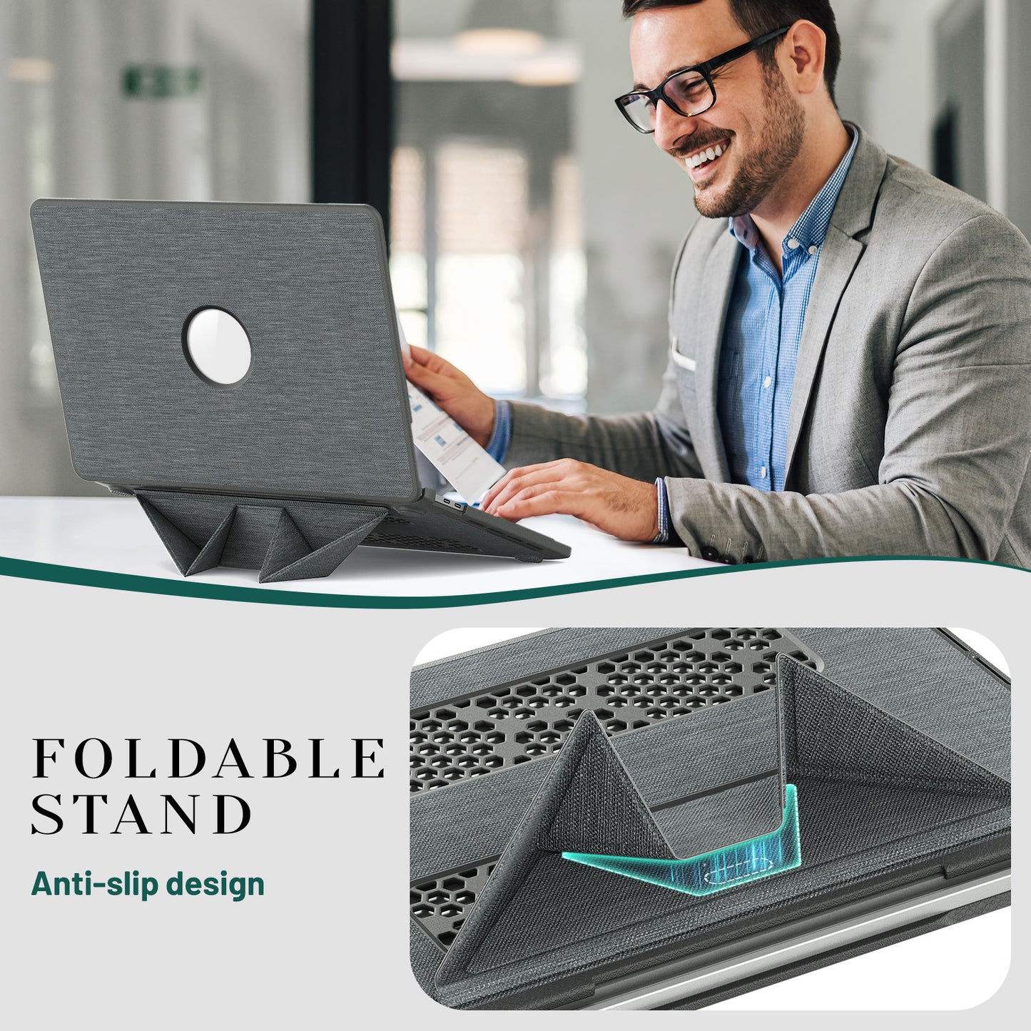 unique-foldable-stand-macbook-pro-13-3-a2251-case-fabric-skin_12