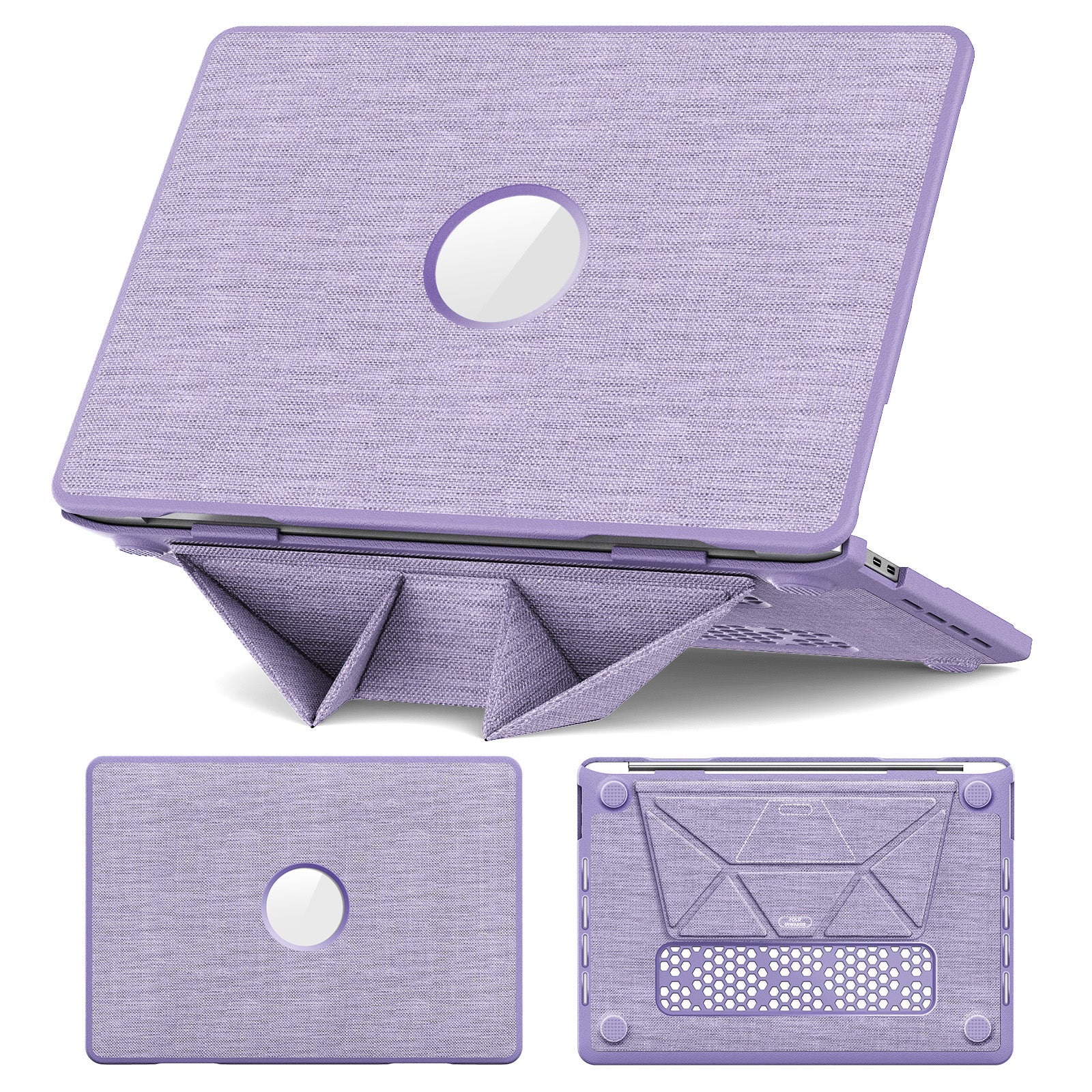 unique-foldable-stand-macbook-pro-13-3-a2251-case-fabric-skin_4