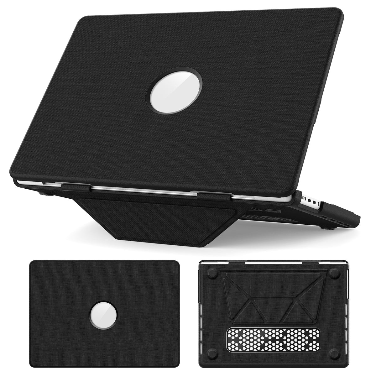 unique-foldable-stand-macbook-pro-14-2-a2918-case-fabric-skin_1