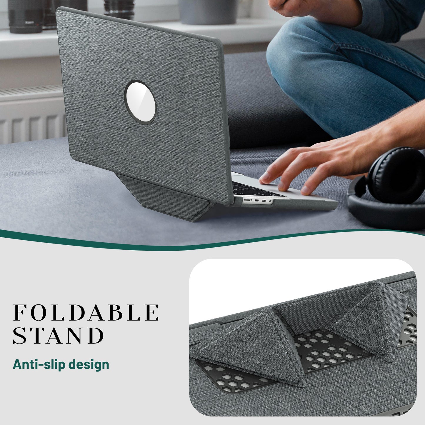 unique-foldable-stand-macbook-pro-14-2-a2918-case-fabric-skin_14