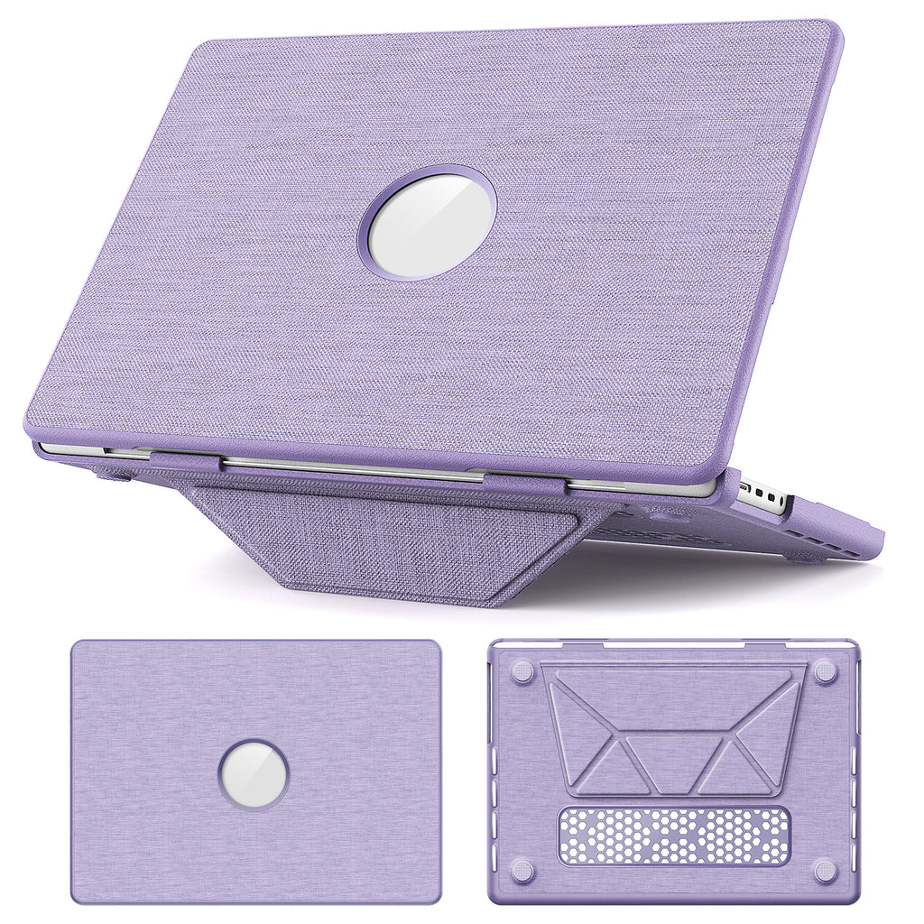 unique-foldable-stand-macbook-pro-14-2-a2918-case-fabric-skin_4