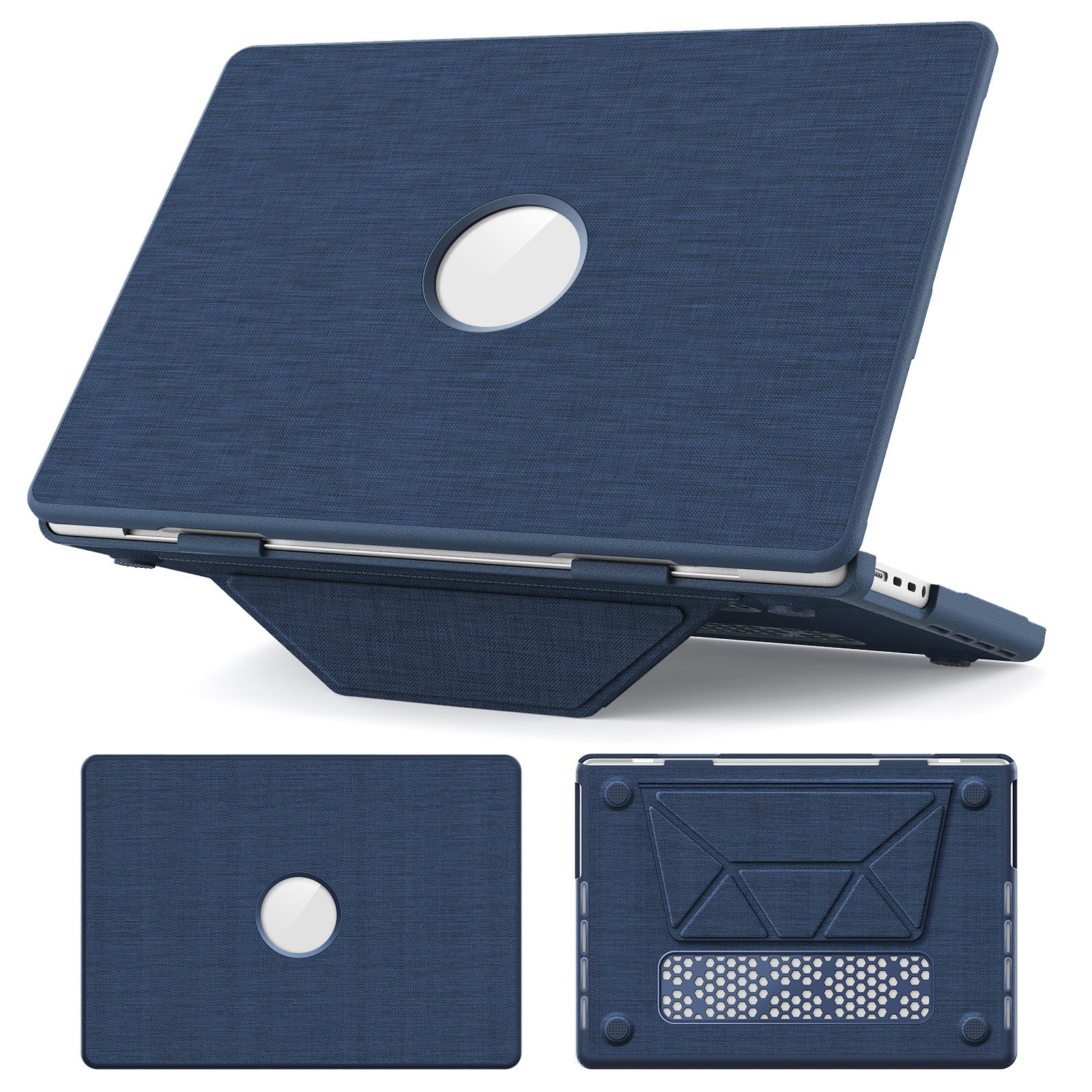 unique-foldable-stand-macbook-pro-14-a3112-case-fabric-skin_2