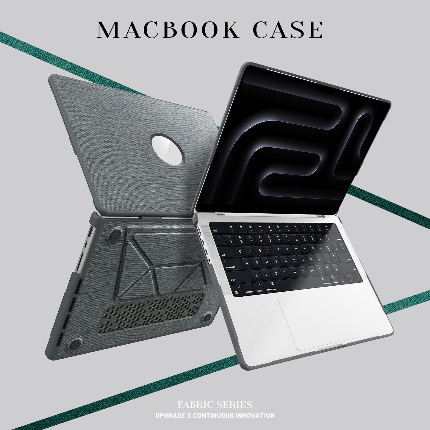 unique-foldable-stand-macbook-pro-14-a3401-case-fabric-skin_9