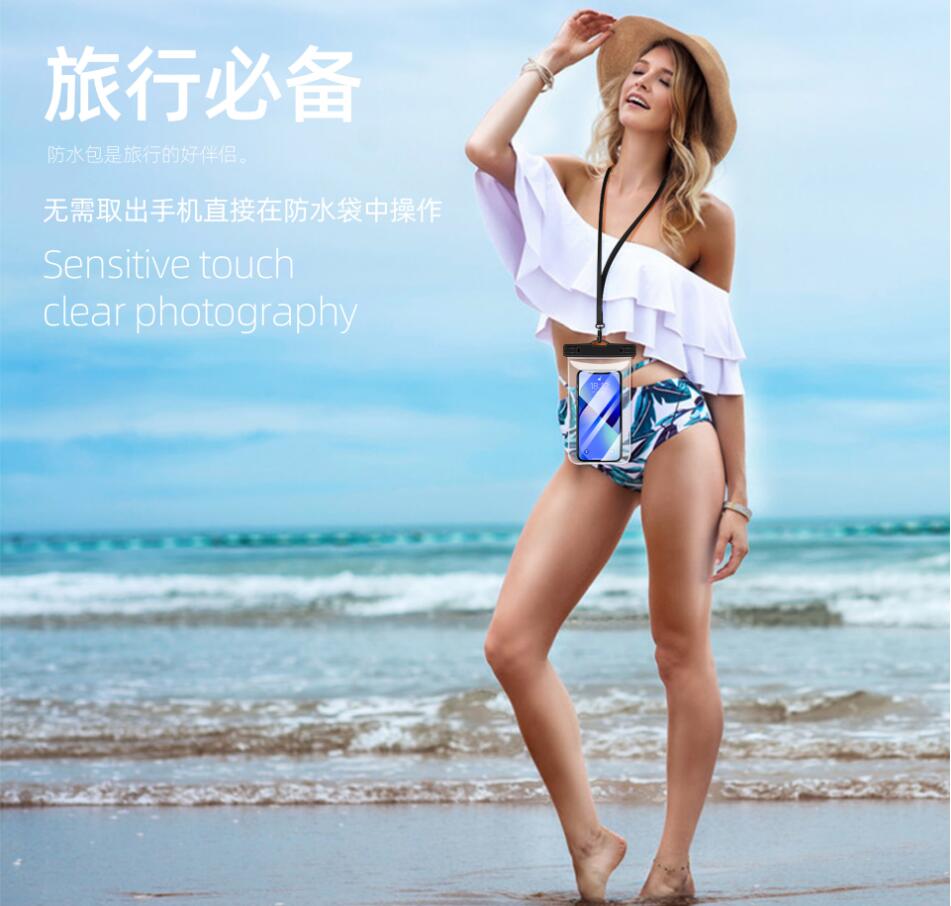 Clear PVC Universal iPhone Samsung Google Phone Bag Waterproof