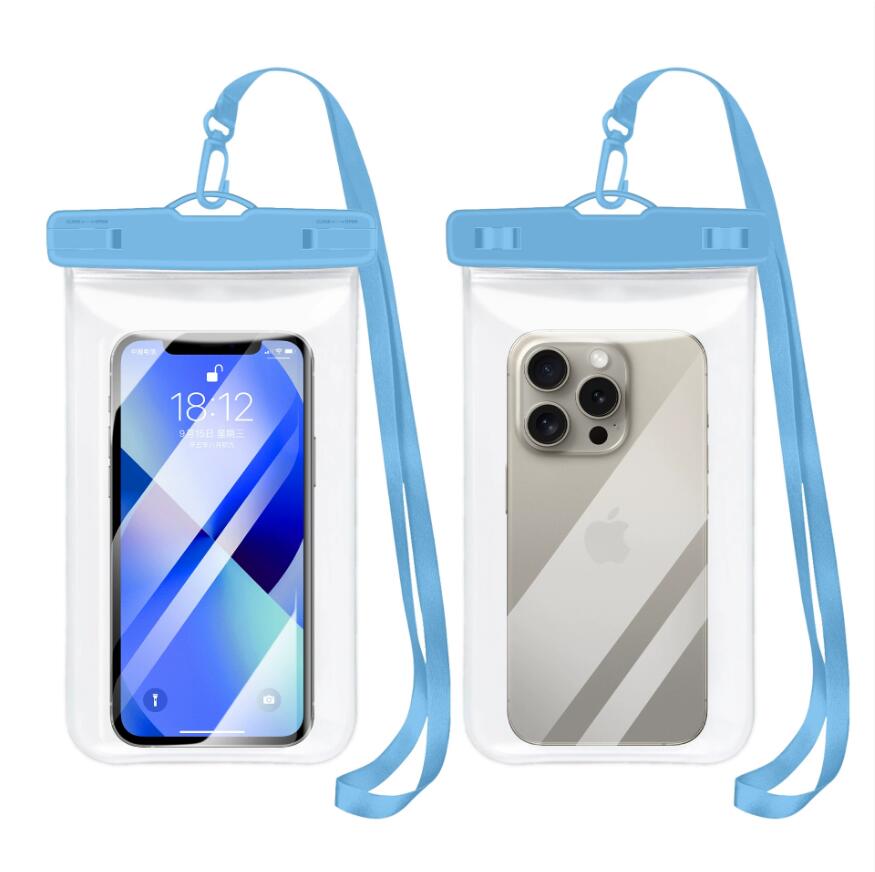 Clear PVC Universal iPhone Samsung Google Phone Bag Waterproof