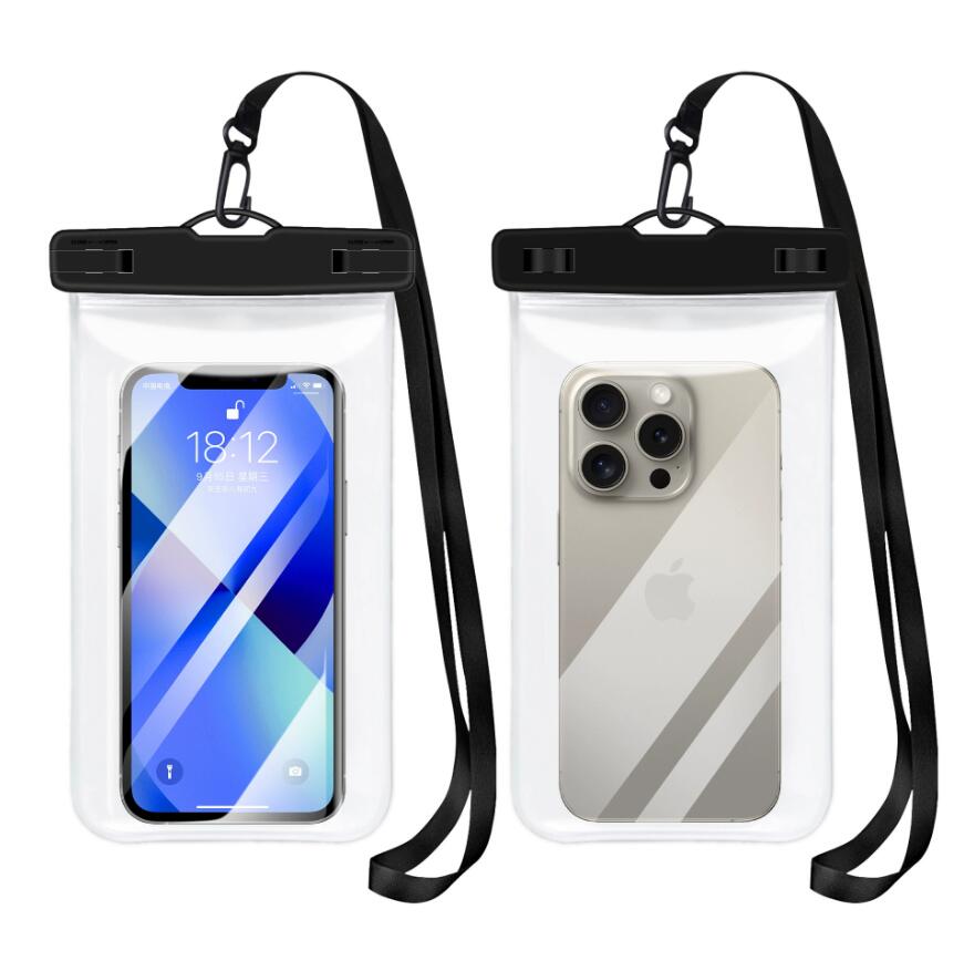 Clear PVC Universal iPhone Samsung Google Phone Bag Waterproof