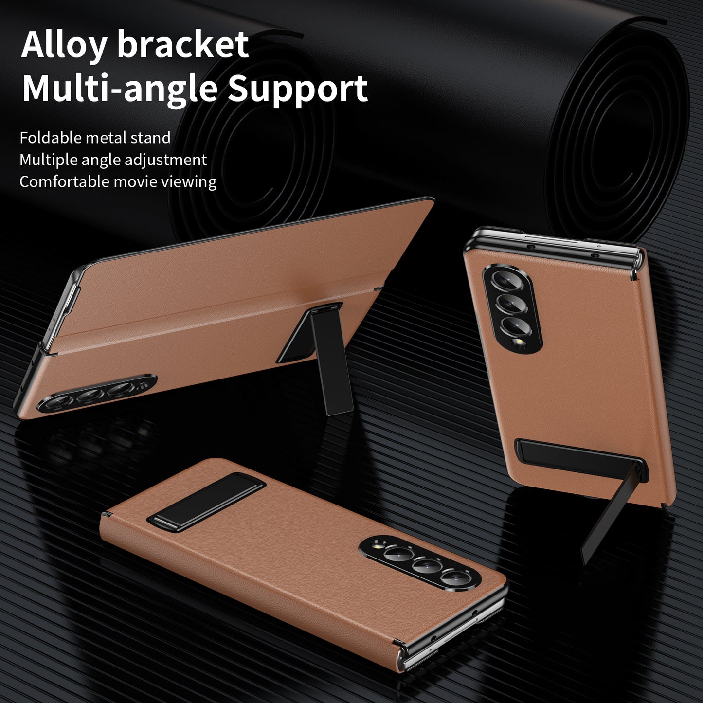vacuum-plating-flip-stand-stand-galaxy-z-fold3-leather-case_10