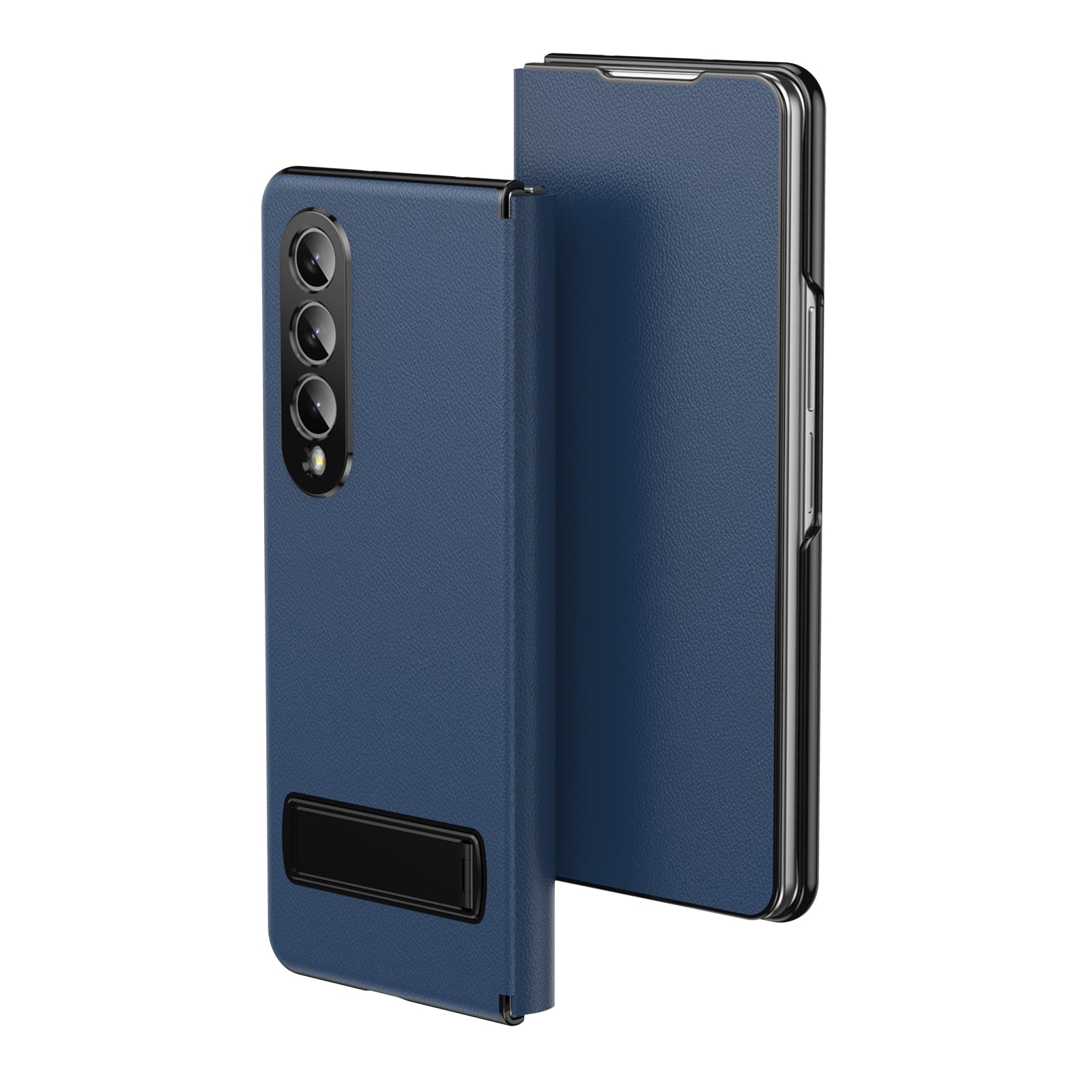 vacuum-plating-flip-stand-stand-galaxy-z-fold4-leather-case_3