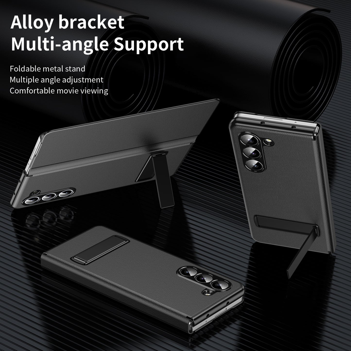 vacuum-plating-flip-stand-stand-galaxy-z-fold5-leather-case_10