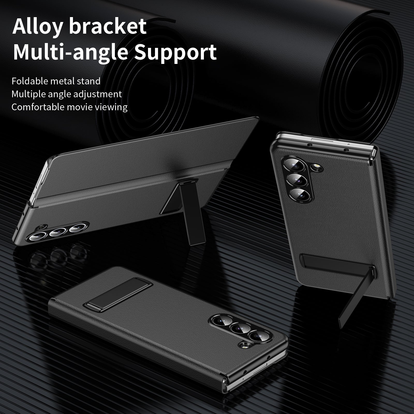 vacuum-plating-flip-stand-stand-galaxy-z-fold5-leather-case_10
