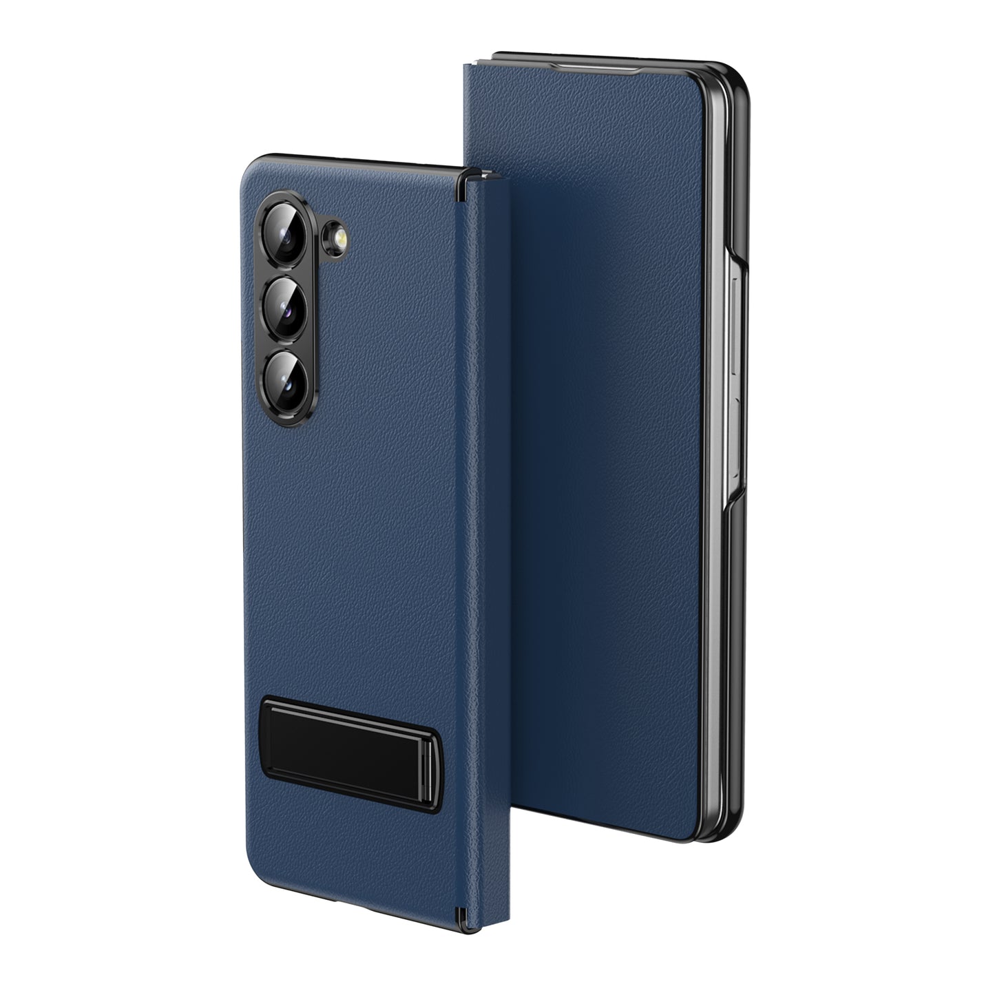 vacuum-plating-flip-stand-stand-galaxy-z-fold5-leather-case_3