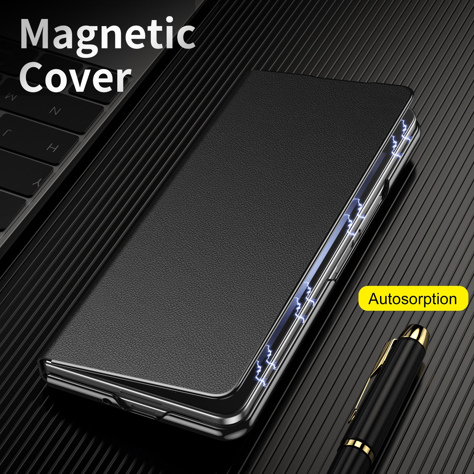vacuum-plating-flip-stand-stand-galaxy-z-fold5-leather-case_8