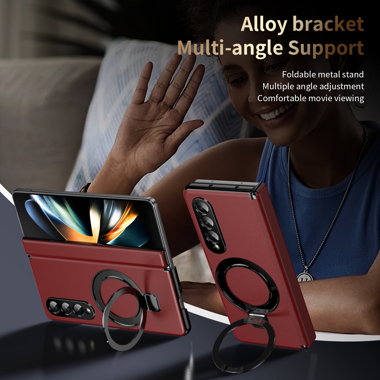vacuum-plating-leather-magnetic-ring-stand-galaxy-z-fold3-case_10