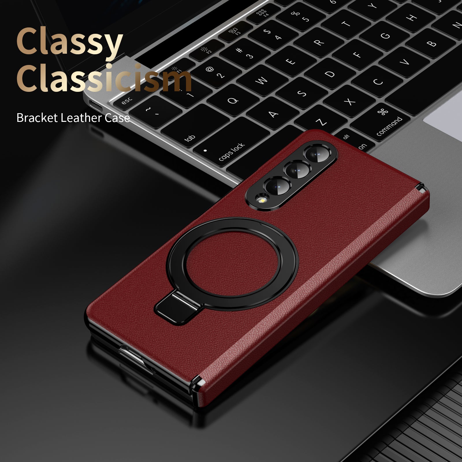 vacuum-plating-leather-magnetic-ring-stand-galaxy-z-fold3-case_14