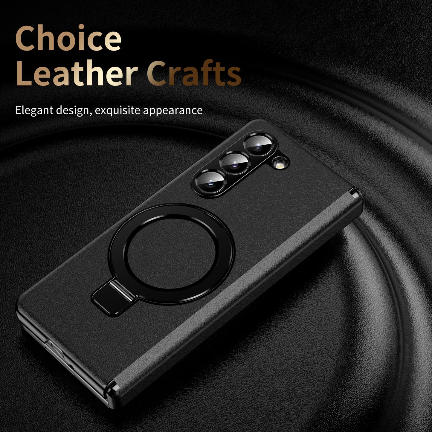 vacuum-plating-leather-magnetic-ring-stand-galaxy-z-fold5-case_9