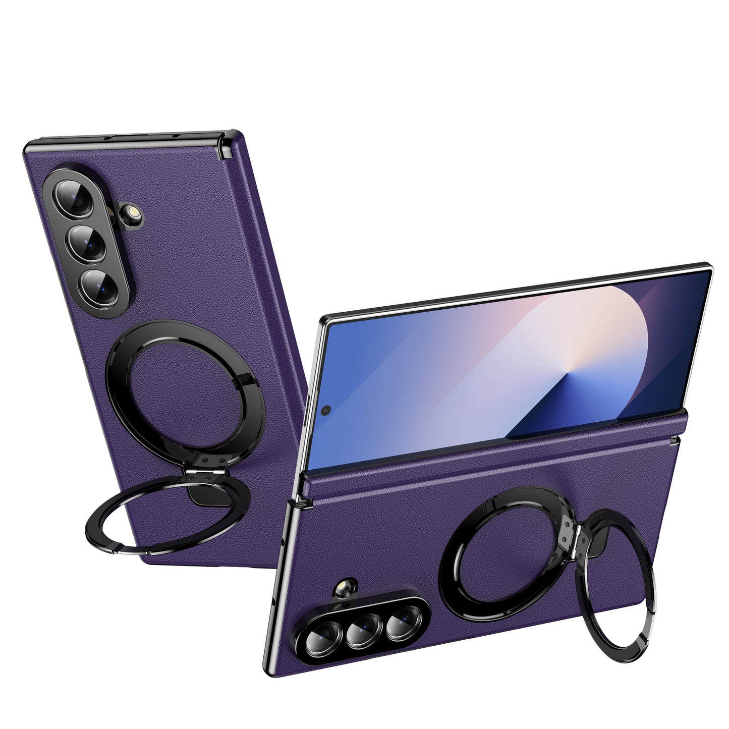 vacuum-plating-leather-magnetic-ring-stand-galaxy-z-fold7-case_3