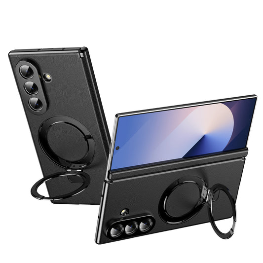 vacuum-plating-leather-magnetic-ring-stand-galaxy-z-fold7-case_5