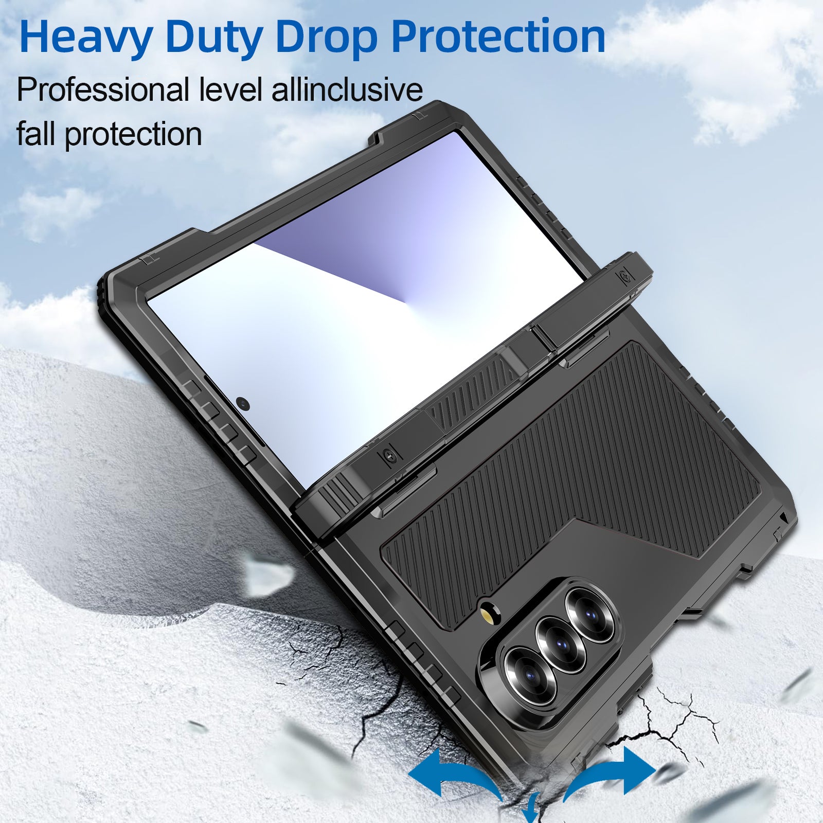 vajra-stand-metal-galaxy-z-fold7-heavy-duty-drop-protection-case