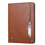 Elevate your Galaxy Tab A 8.0 with S Pen (2019) with our handcrafted leather folio case. Designed for the modern professional, it combines vintage aesthetics with rugged functionality. Shock resistant, leather wallet with 5 card slots, 2 note slots,1 big pocket, magnetic closure and built-in pencil slot.