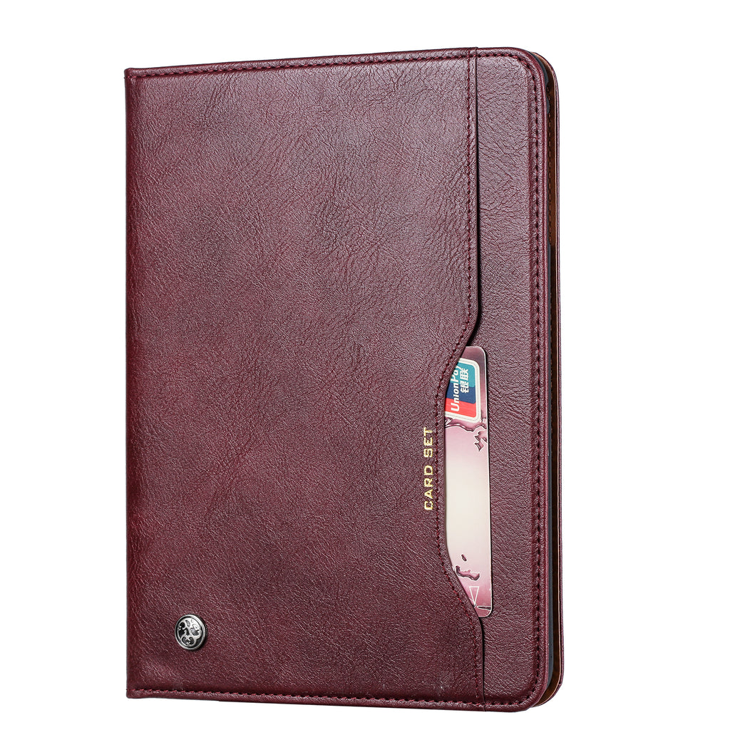 Elevate your Galaxy Tab A7 Lite (8.7-inch, 2021) with our handcrafted leather folio case. Designed for the modern professional, it combines vintage aesthetics with rugged functionality. Shock resistant, leather wallet with 5 card slots, 2 note slots,1 big pocket, magnetic closure and built-in pencil slot.