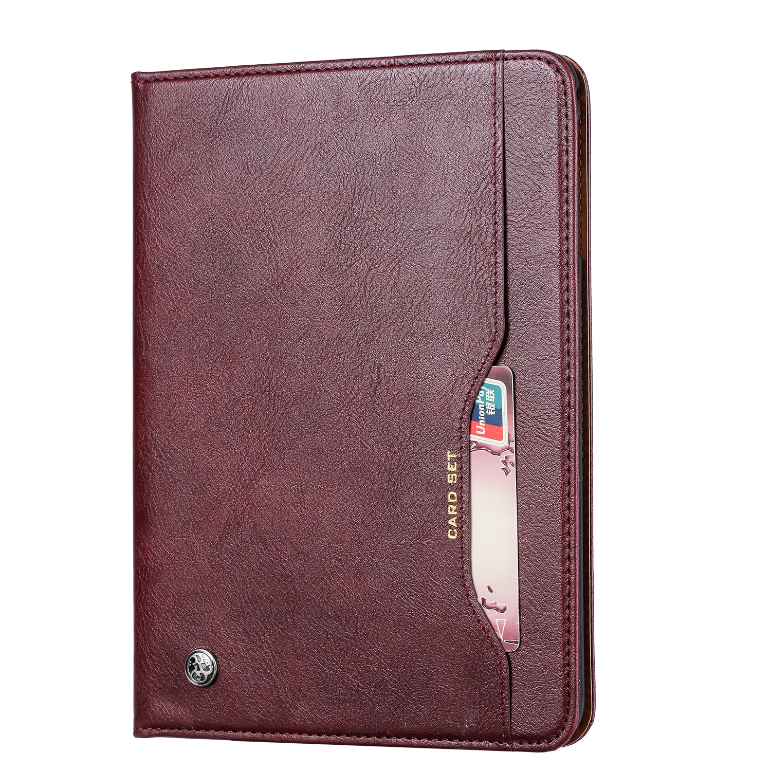 Elevate your Galaxy Tab A7 Lite (8.7-inch, 2021) with our handcrafted leather folio case. Designed for the modern professional, it combines vintage aesthetics with rugged functionality. Shock resistant, leather wallet with 5 card slots, 2 note slots,1 big pocket, magnetic closure and built-in pencil slot.