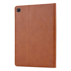 Elevate your Galaxy Tab A7 Lite (8.7-inch, 2021) with our handcrafted leather folio case. Designed for the modern professional, it combines vintage aesthetics with rugged functionality. Shock resistant, leather wallet with 5 card slots, 2 note slots,1 big pocket, magnetic closure and built-in pencil slot.