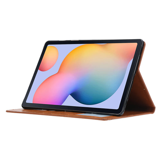 Elevate your Galaxy Tab A7 Lite (8.7-inch, 2021) with our handcrafted leather folio case. Designed for the modern professional, it combines vintage aesthetics with rugged functionality. Shock resistant, leather wallet with 5 card slots, 2 note slots,1 big pocket, magnetic closure and built-in pencil slot.