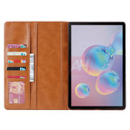 Elevate your Galaxy Tab S8 (11-inch, 2022) with our handcrafted leather folio case. Designed for the modern professional, it combines vintage aesthetics with rugged functionality. Shock resistant, leather wallet with 5 card slots, 2 note slots,1 big pocket, magnetic closure and built-in pencil slot.