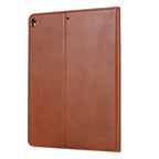 Elevate your iPad 7th Gen (10.2-inch, 2019) with our handcrafted leather folio case. Designed for the modern professional, it combines vintage aesthetics with rugged functionality. Shock resistant, leather wallet with 5 card slots, 2 note slots,1 big pocket, magnetic closure and built-in pencil slot