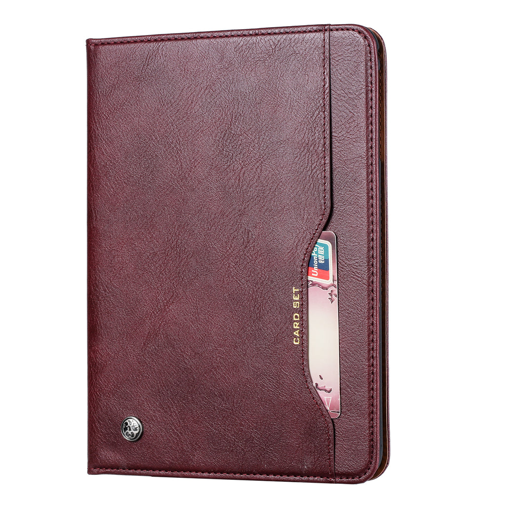 Elevate your iPad 8th Gen (10.2-inch, 2020) with our handcrafted leather folio case. Designed for the modern professional, it combines vintage aesthetics with rugged functionality. Shock resistant, leather wallet with 5 card slots, 2 note slots,1 big pocket, magnetic closure and built-in pencil slot
