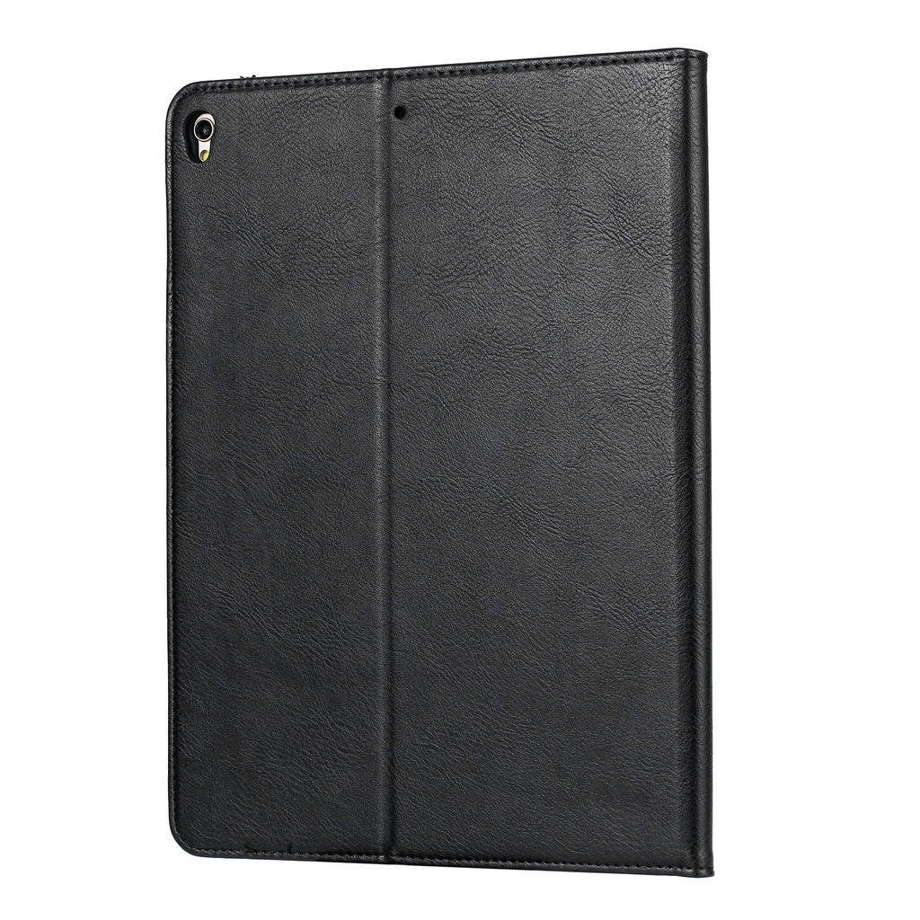 Elevate your iPad Air 3rd Gen (10.5-inch, 2019) with our handcrafted leather folio case. Designed for the modern professional, it combines vintage aesthetics with rugged functionality. Shock resistant, leather wallet with 5 card slots, 2 note slots,1 big pocket, magnetic closure and built-in pencil slot.