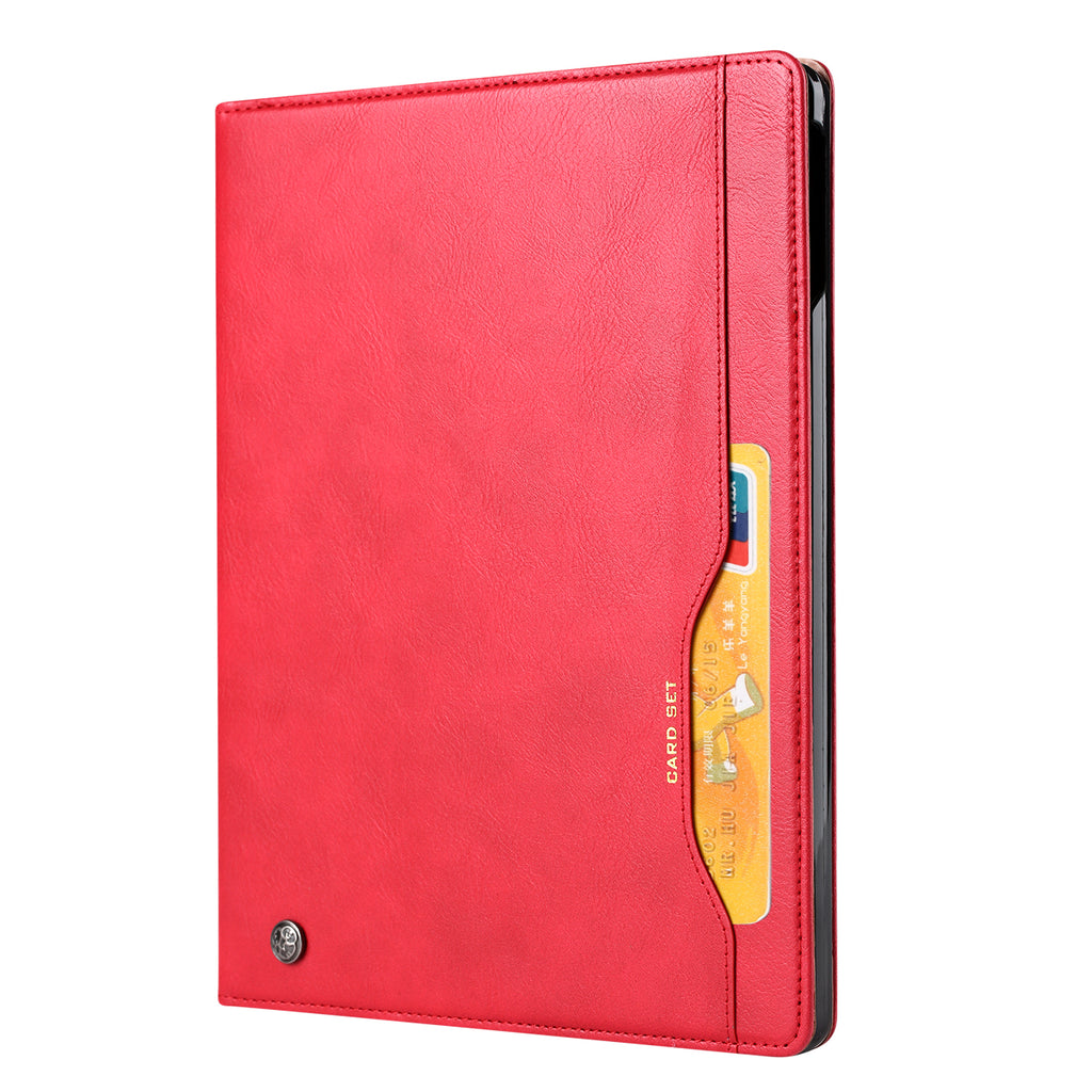 Elevate your iPad Air 7th Gen (11-inch, 2025) with our handcrafted leather folio case. Designed for the modern professional, it combines vintage aesthetics with rugged functionality. Shock resistant, leather wallet with 5 card slots, 2 note slots,1 big pocket, magnetic closure and built-in pencil slot.