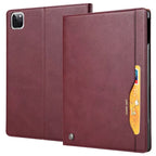 Elevate your iPad Air 7th Gen (13-inch, 2025) with our handcrafted leather folio case. Designed for the modern professional, it combines vintage aesthetics with rugged functionality. Shock resistant, leather wallet with 5 card slots, 2 note slots,1 big pocket, magnetic closure and built-in pencil slot.