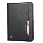 Elevate your iPad Mini 4 (7.9-inch, 2015) with our handcrafted leather folio case. Designed for the modern professional, it combines vintage aesthetics with rugged functionality. Shock resistant, leather wallet with 5 card slots, 2 note slots,1 big pocket, magnetic closure and built-in pencil slot