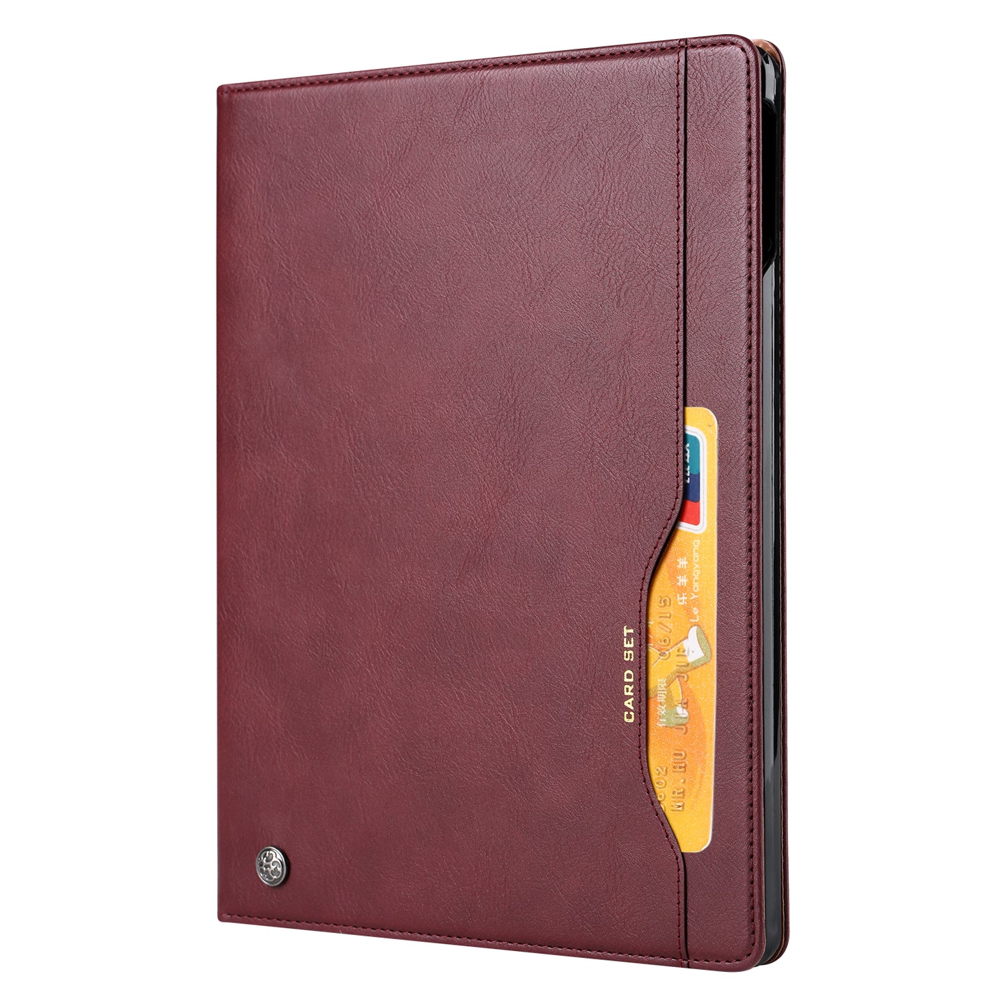 Elevate your iPad Pro 11-inch (5th Gen, 2024) with our handcrafted leather folio case. Designed for the modern professional, it combines vintage aesthetics with rugged functionality. Shock resistant, leather wallet with 5 card slots, 2 note slots,1 big pocket, magnetic closure and built-in pencil slot.