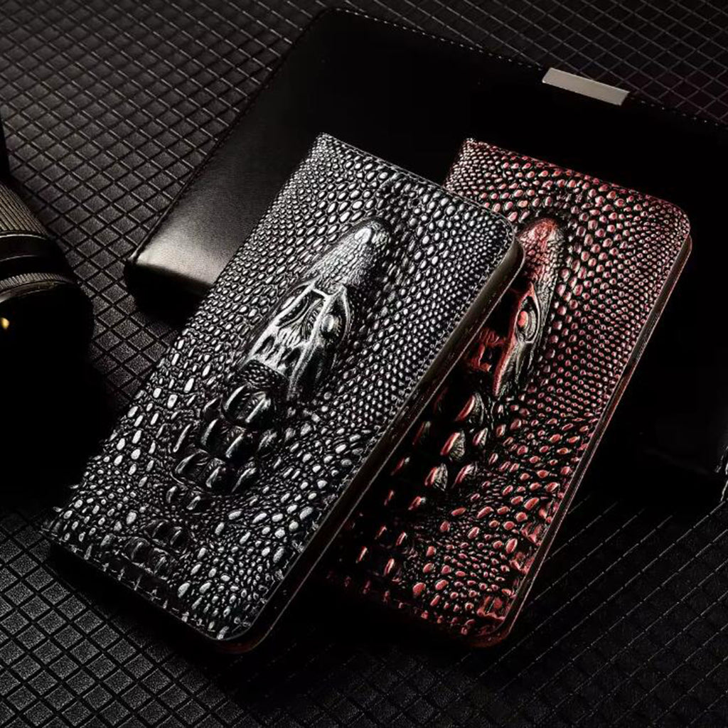luxury-3d-alligator-head-iphone-17-pro-genuine-leather-case-5