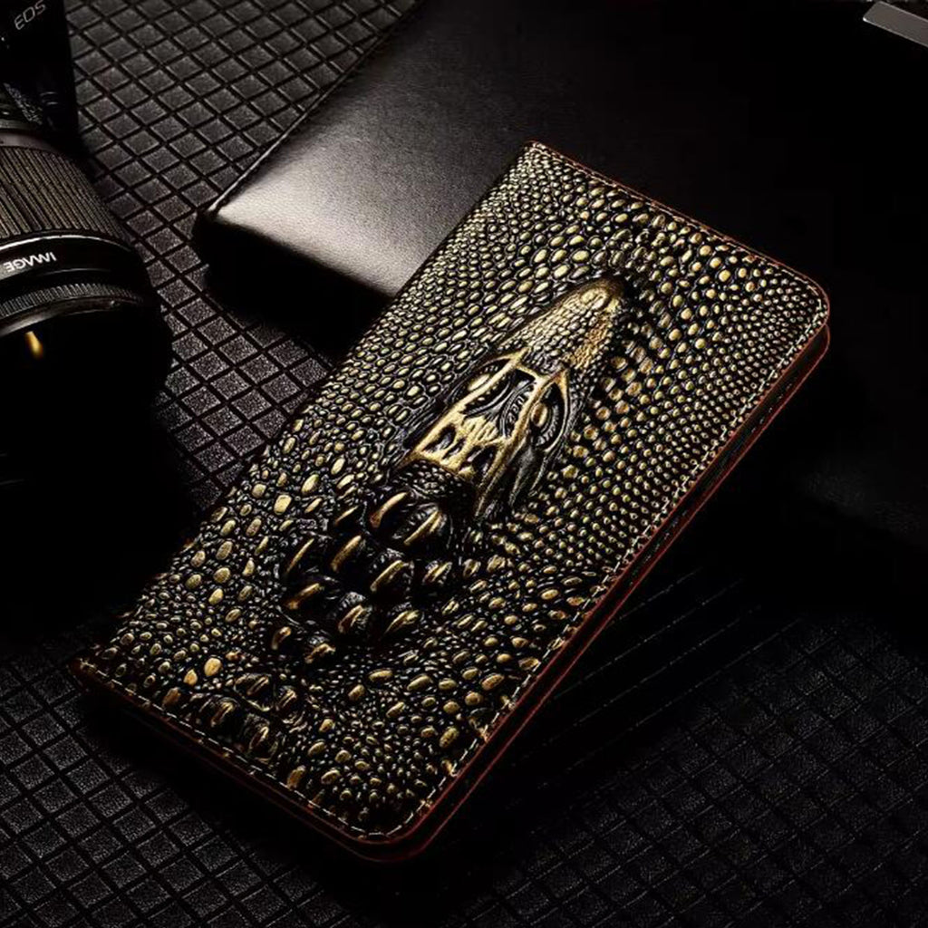 luxury-3d-alligator-head-iphone-17e-genuine-leather-case-12