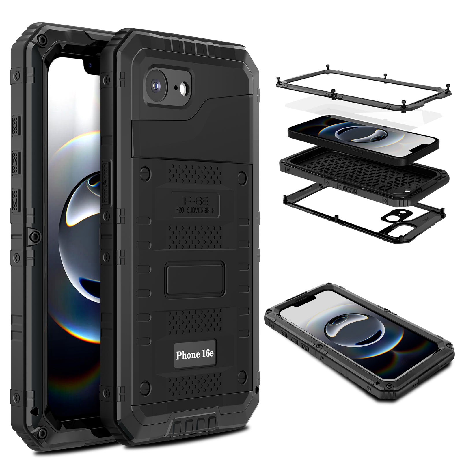 wolf-warriors-aluminum-60ft-diving-iphone-17e-waterproof-case_2