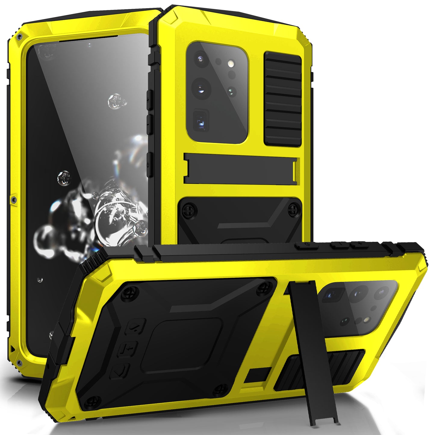 Samsung Galaxy S20 Plus Case Metal Stand 3-Defenses V1.0