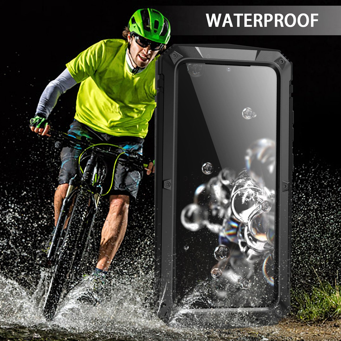 Samsung Galaxy S20 Plus Case Metal Stand 3-Defenses V1.0