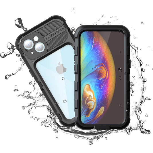 Apple iPhone 13 Case Waterproof 4 Anti-Aluminum Alloy Diving Shell IP68 Professional