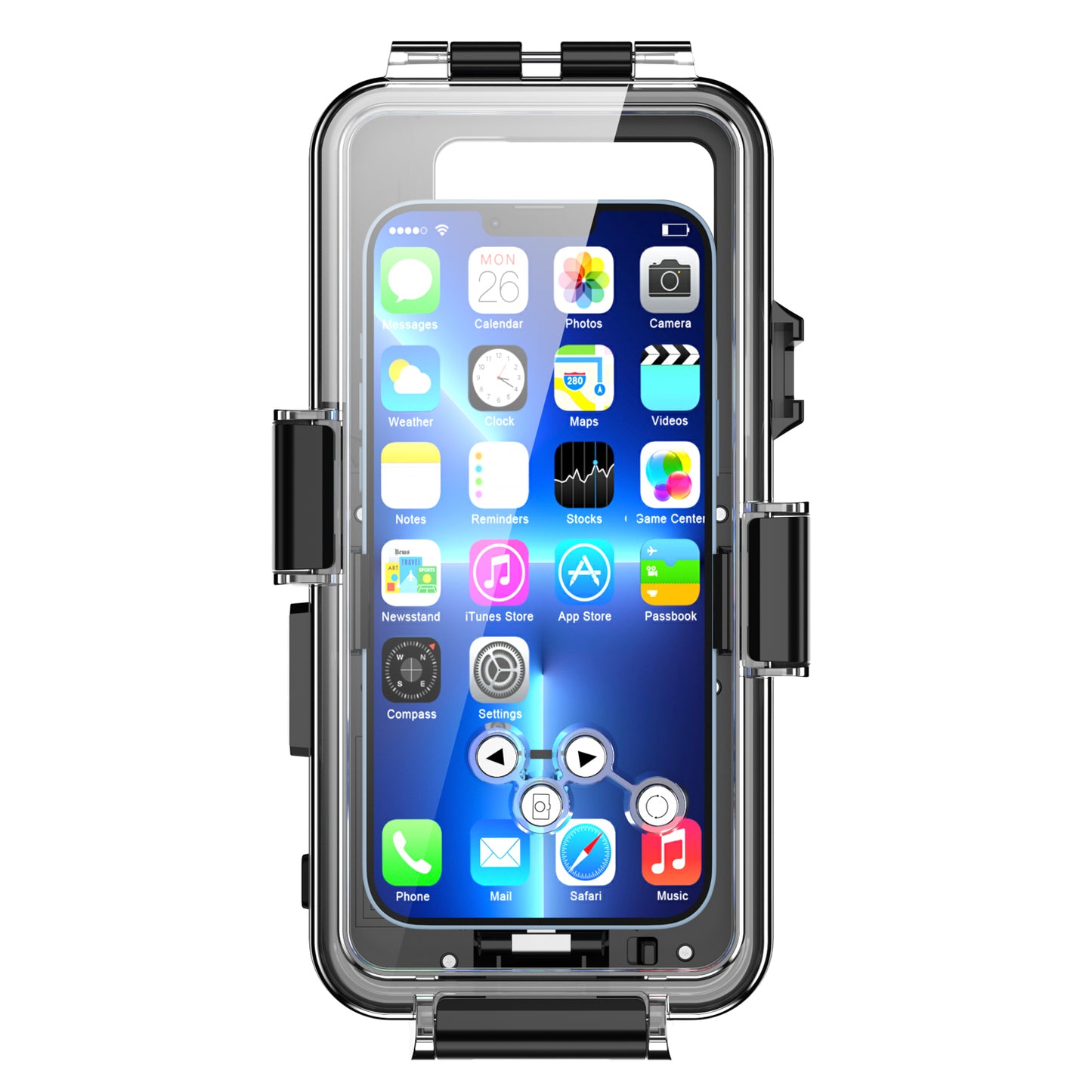 Apple iPhone 12 Pro Max Case Waterproof Under Sea 30 Meters Profession Diving Take Photoes Videos