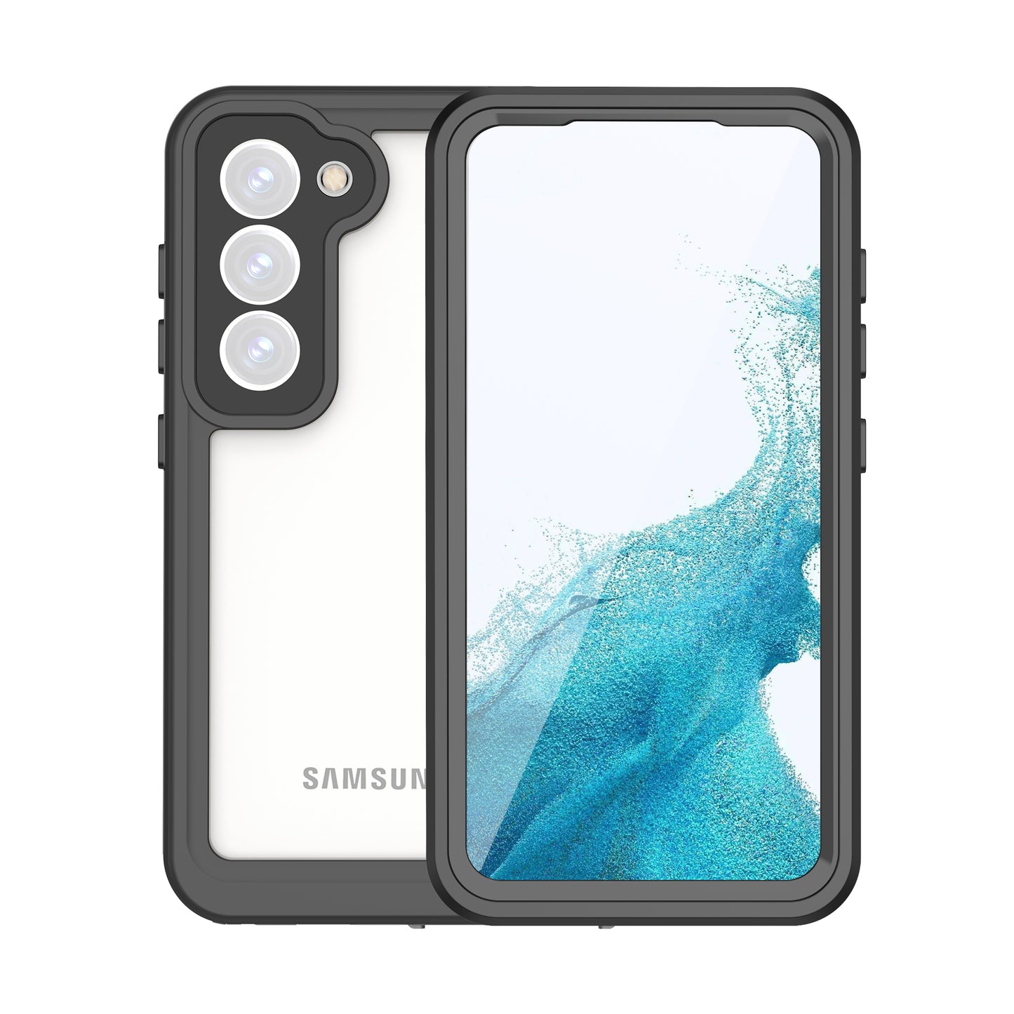 Samsung Galaxy S23 Case Waterproof Submerged Underwater 6.6ft Clear Full Body Protective