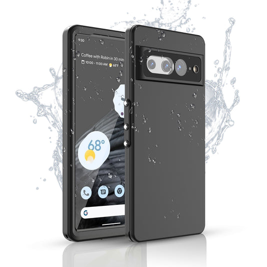 Google Pixel 7 Pro Case Waterproof 4 in 1 Clear IP68 Certification Full Protection