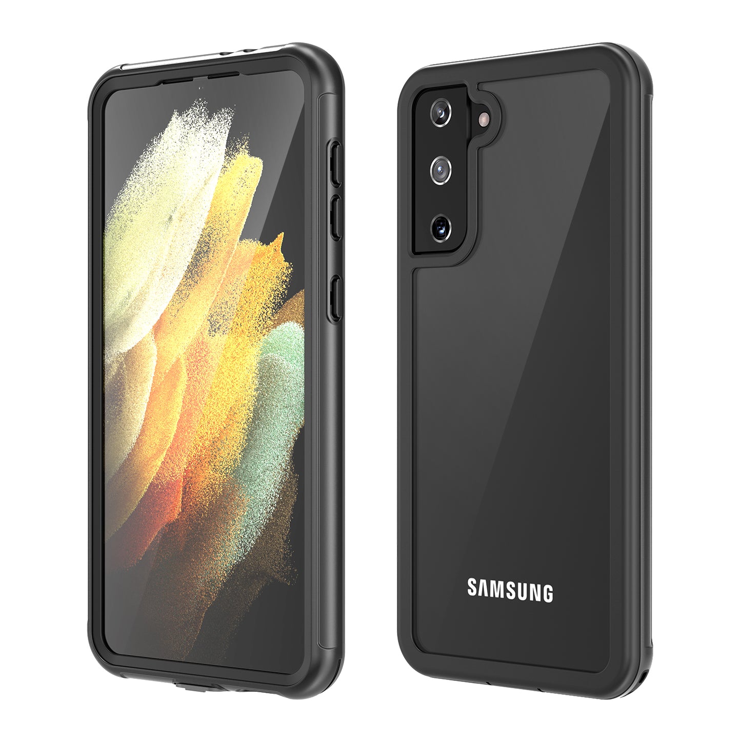 Samsung Galaxy S21+ Case Shockproof Back Matt Transparent Anti-drop 6.6ft Meters
