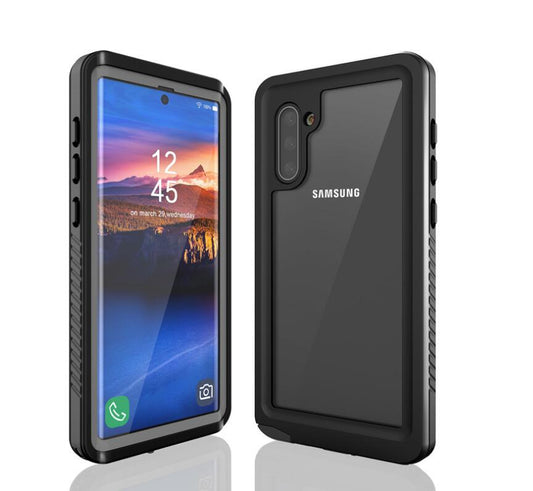 Samsung Galaxy Note10 Case Waterproof 4 in 1 Clear IP68 Certification Full Protection