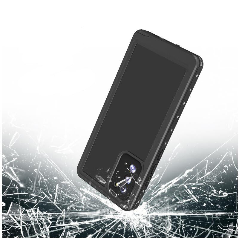 Samsung Galaxy Note20 Case Waterproof IP68 Clear Full Protection Built-in Screen Protector
