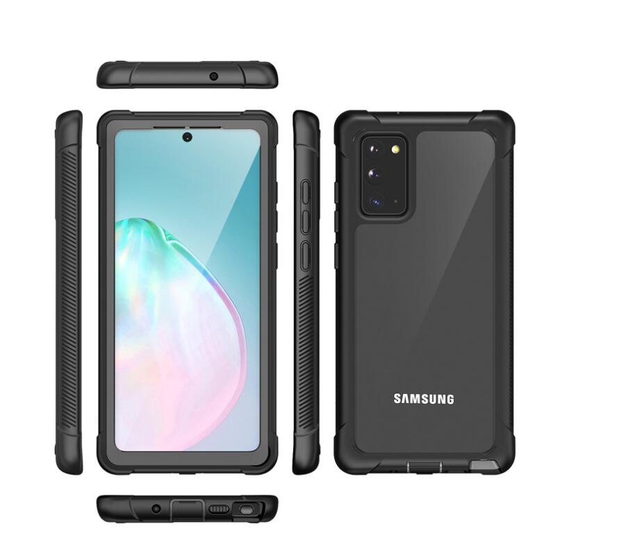 Samsung Galaxy Note20 Case Rugged 6.6ft Multi-layer Defense Built-in Screen Protector