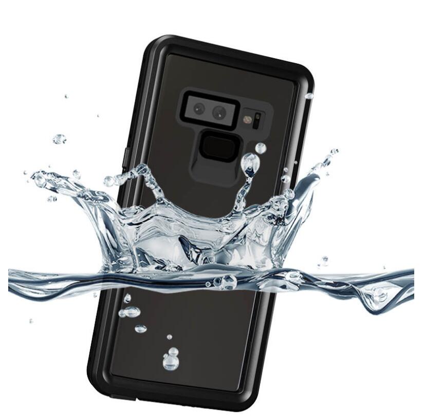 Samsung Galaxy Note9 Case Waterproof IP68 Clear Full Protection Built-in Screen Protector